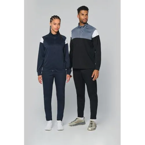 Veste de survêtement zippée unisexe