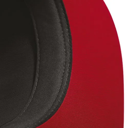 Casquette Snapback contrastée – 5 panneaux 2 Casquette Snapback contrastée - 5 panneaux