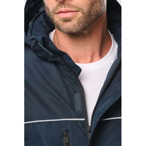 Parka performance à capuche unisexe