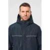 Parka performance à capuche unisexe