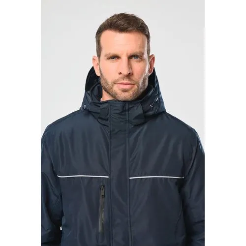 Parka performance à capuche unisexe