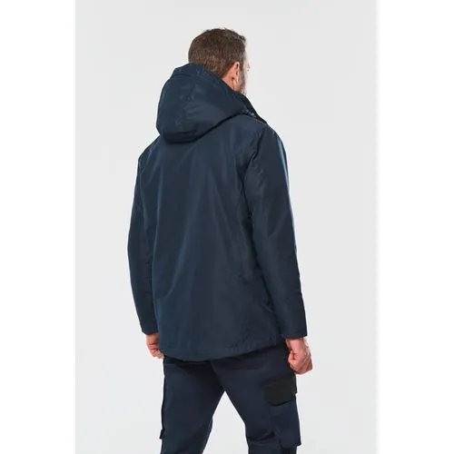 Parka performance à capuche unisexe