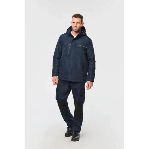 Parka performance à capuche unisexe