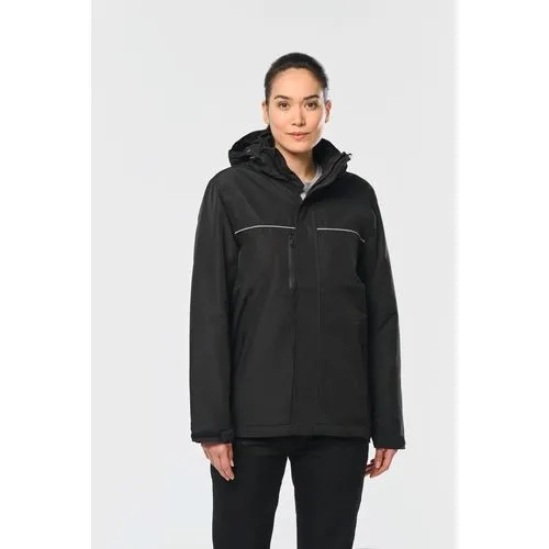 Parka performance à capuche unisexe