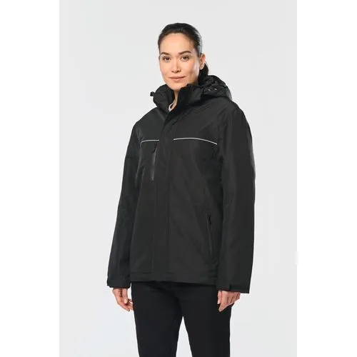 Parka performance à capuche unisexe