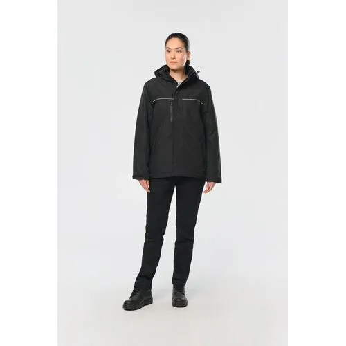 Parka performance à capuche unisexe