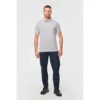 Polo col boutons pression manches courtes homme