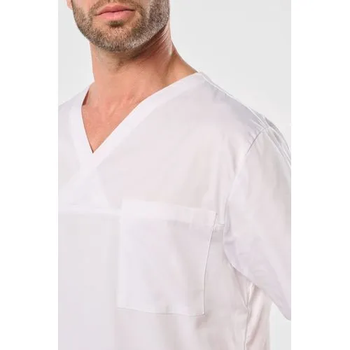 Tunique coton manches courtes unisexe