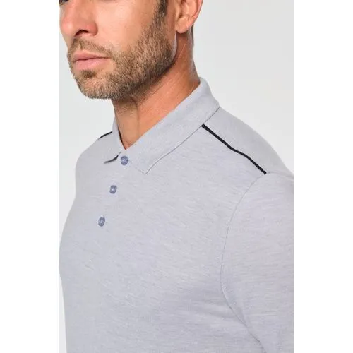 Polo Day To Day contrasté manches courtes homme