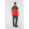 T-shirt bicolore écoresponsable manches courtes unisexe