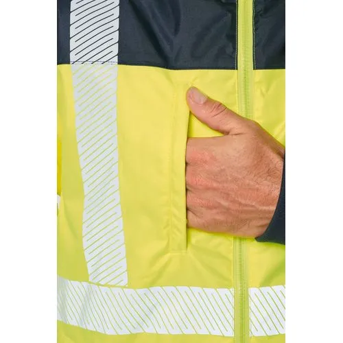 Parka de sécurité recyclée 4 en 1 unisexe