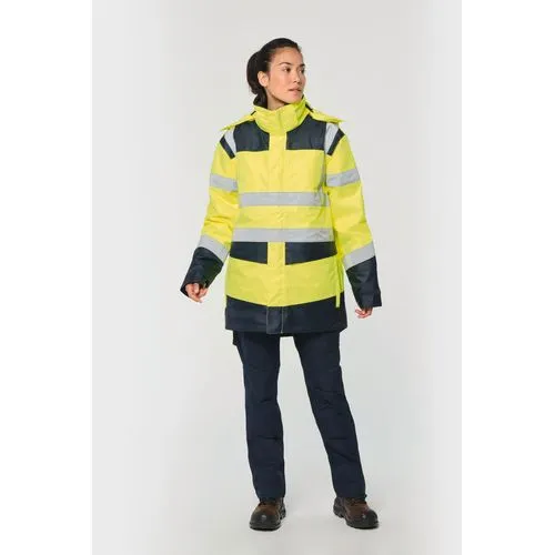 Parka de sécurité recyclée 4 en 1 unisexe