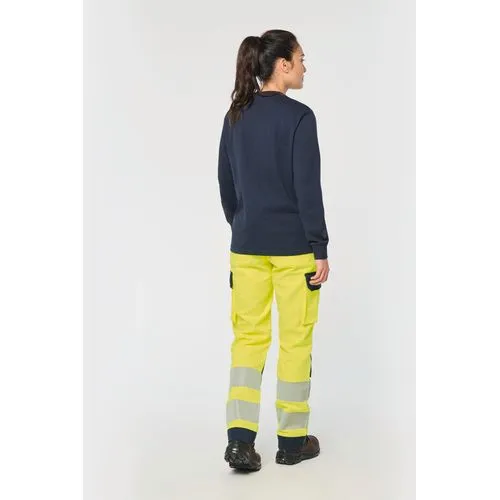 Pantalon de sécurité recyclé multipoches unisexe