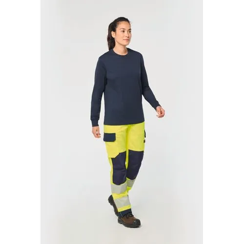 Pantalon de sécurité recyclé multipoches unisexe