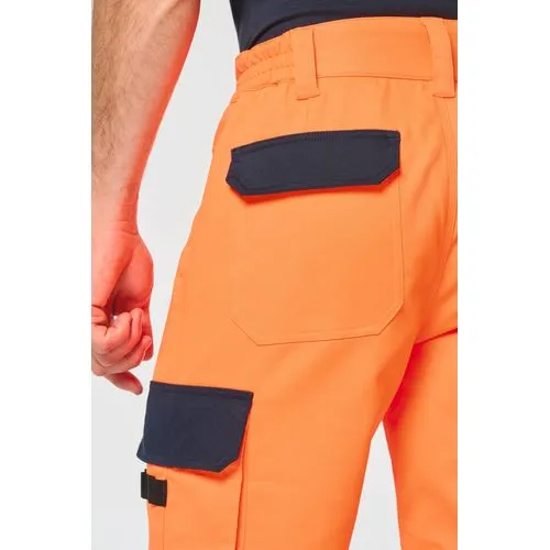 Pantalon de sécurité recyclé multipoches unisexe
