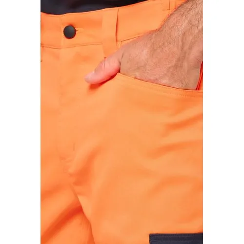 Pantalon de sécurité recyclé multipoches unisexe