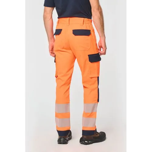 Pantalon de sécurité recyclé multipoches unisexe