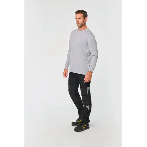 Pantalon léger stretch recyclé multipoches unisexe