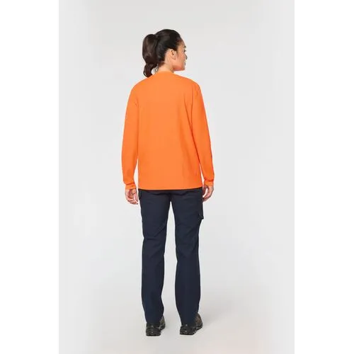 T-shirt unisexe écoresponsable manches longues coton/polyester 8 T-shirt unisexe écoresponsable manches longues coton/polyester