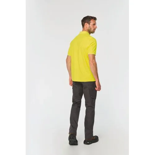 Polo unisexe écoresponsable coton/polyester