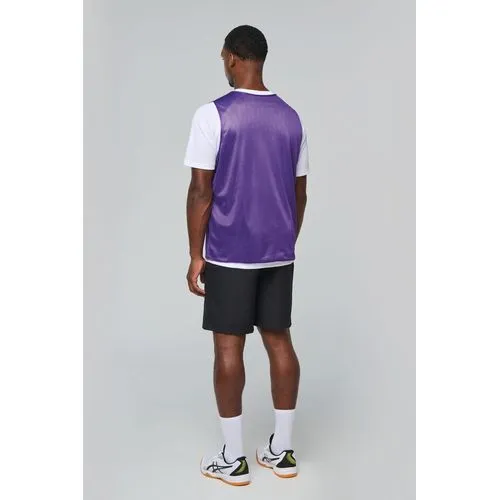 Chasuble réversible multisports unisexe