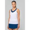 Débardeur de padel bicolore femme
