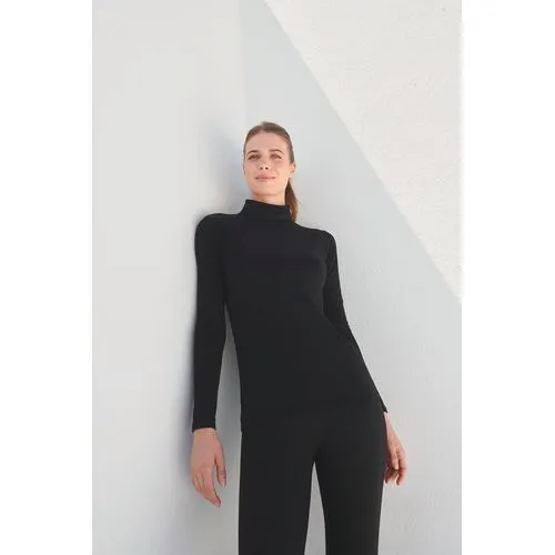 T-shirt Femme col roulé Feel Good