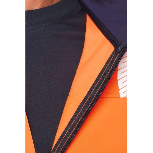 Veste softshell de sécurité recyclée avec manches détachables unisexe 6 Veste softshell de sécurité recyclée avec manches détachables unisexe