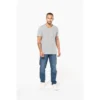 T-shirt maille piquée col V homme