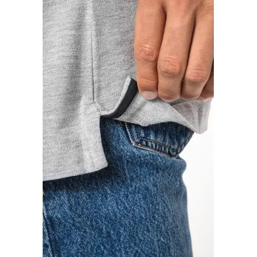 T-shirt maille piquée col V homme