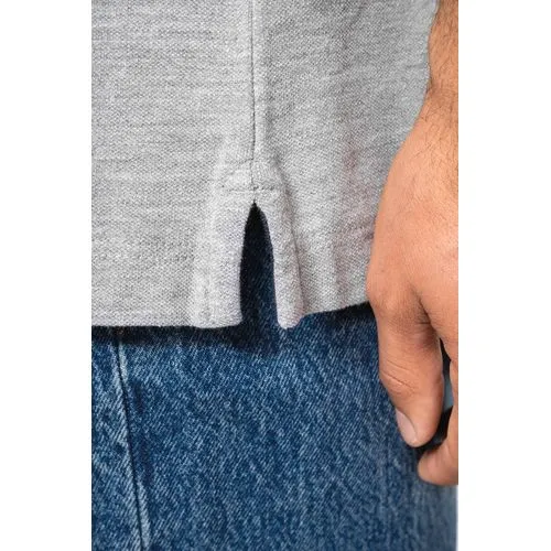 T-shirt maille piquée col V homme