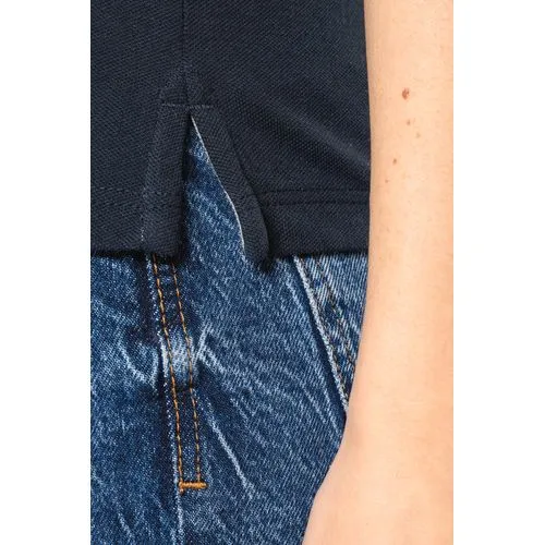 T-shirt maille piquée col V femme 5 T-shirt maille piquée col V femme