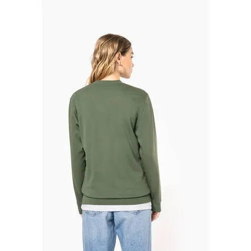 Sweat-shirt col rond unisexe