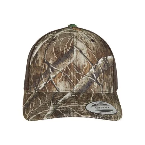 Casquette Retro Trucker camouflage arbre