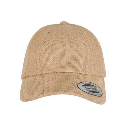 Casquette Dad en jute unisexe