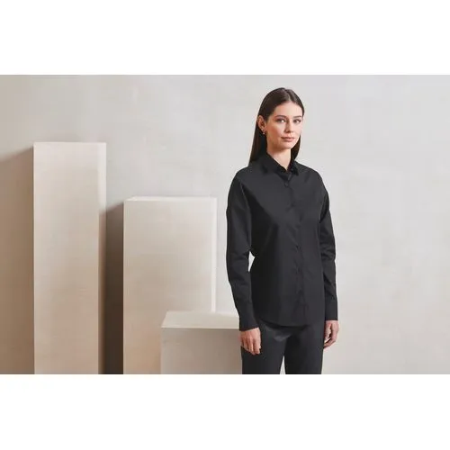 Chemise popeline RECYCLIGHT à manches longues pour femme