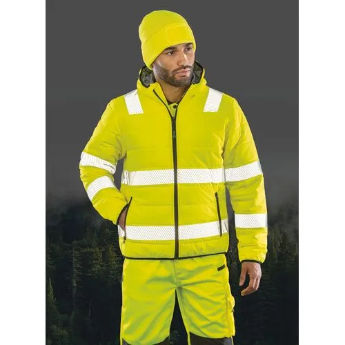 Veste de sécurité recyclée ripstop padded