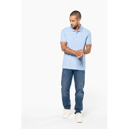 Polo piqué manches courtes homme 3 Polo piqué manches courtes homme