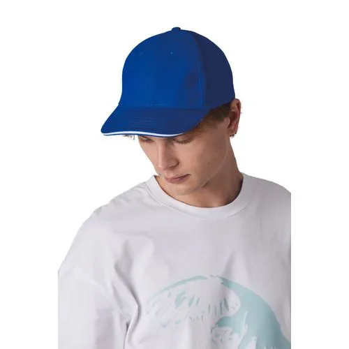 Casquette Baseball avec sandwich - 6 panneaux