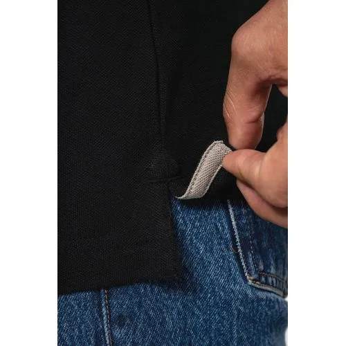 Polo maille piquée manches longues homme 6 Polo maille piquée manches longues homme