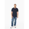T-shirt col rond manches courtes unisexe