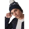 Bonnet de Noël motifs rennes 4 Bonnet de Noël motifs rennes