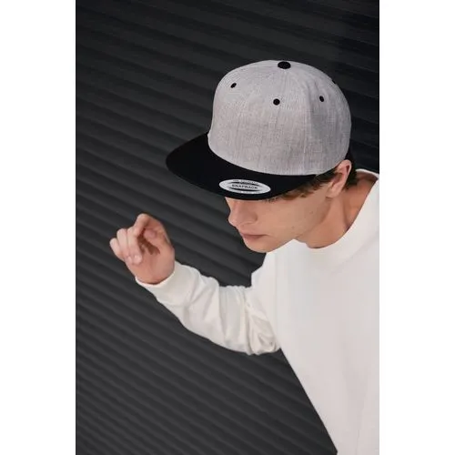 Casquette visière plate - 6 panneaux