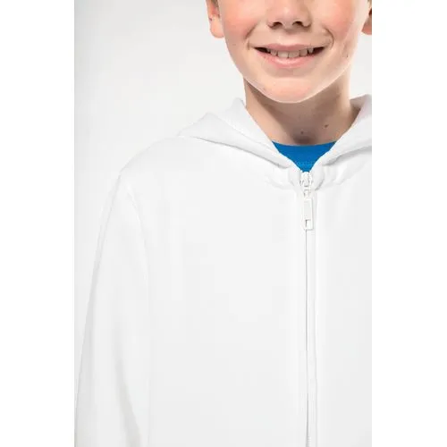 Sweat-shirt capuche zippé enfant