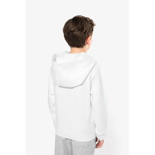Sweat-shirt capuche zippé enfant