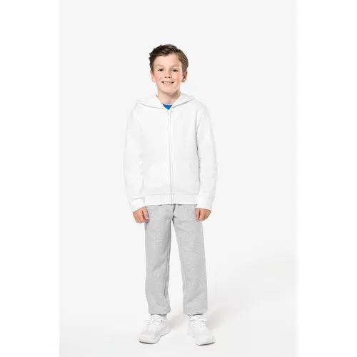 Sweat-shirt capuche zippé enfant