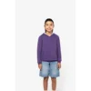 Sweat-shirt capuche contrastée enfant