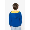 Sweat-shirt capuche contrastée enfant