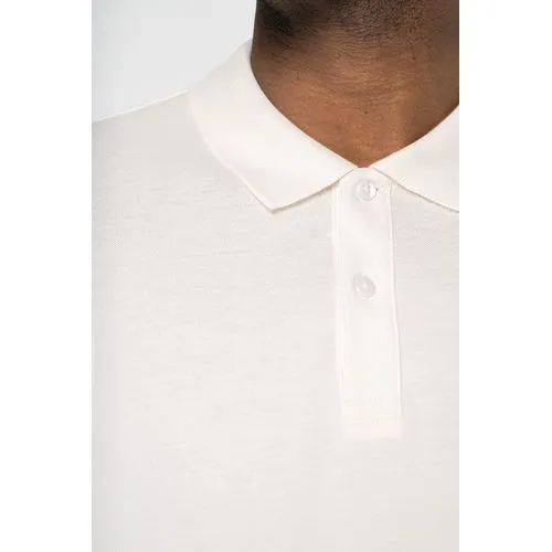 Polo écoresponsable maille piquée à épaules tombantes homme 7 Polo écoresponsable maille piquée à épaules tombantes homme