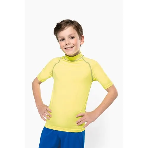 T-shirt technique à manches courtes avec protection anti-UV enfant 1 T-shirt technique à manches courtes avec protection anti-UV enfant